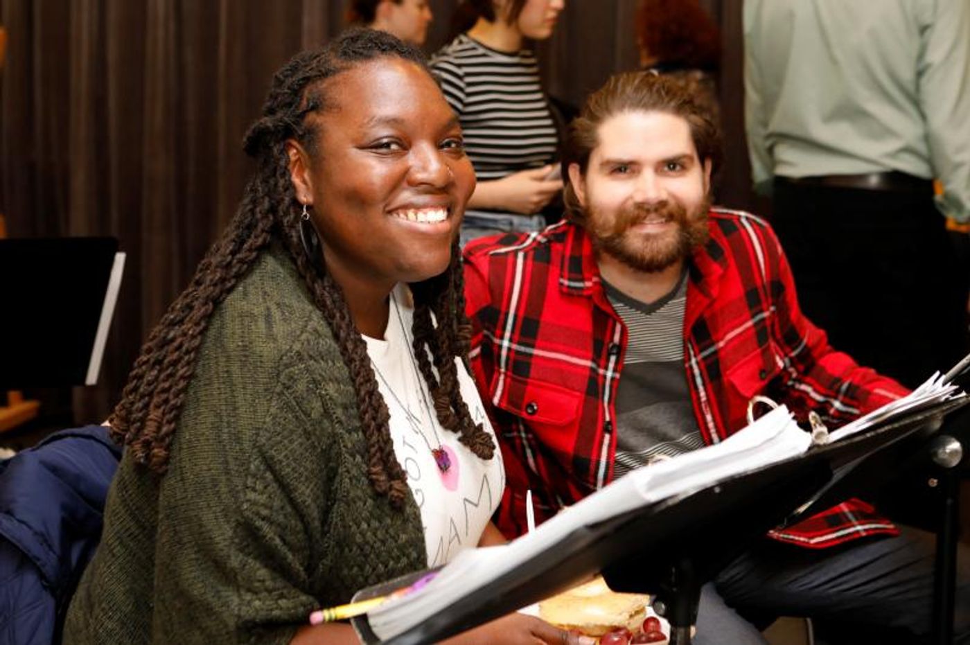 Photo Flash: In Rehearsal with LCT's INTIMATE APPAREL Directed by Bartlett Sher  Image