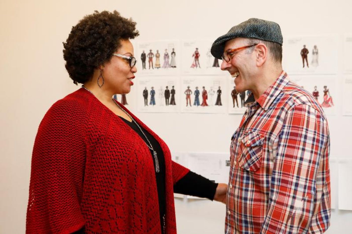 Photo Flash: In Rehearsal with LCT's INTIMATE APPAREL Directed by Bartlett Sher  Image