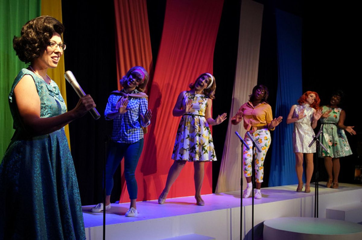 Noel Marie Matson, Anna da Costa, Jenna Coleman, Amitria  Fanae , Mahalia Gronigan, Faith Boles at 