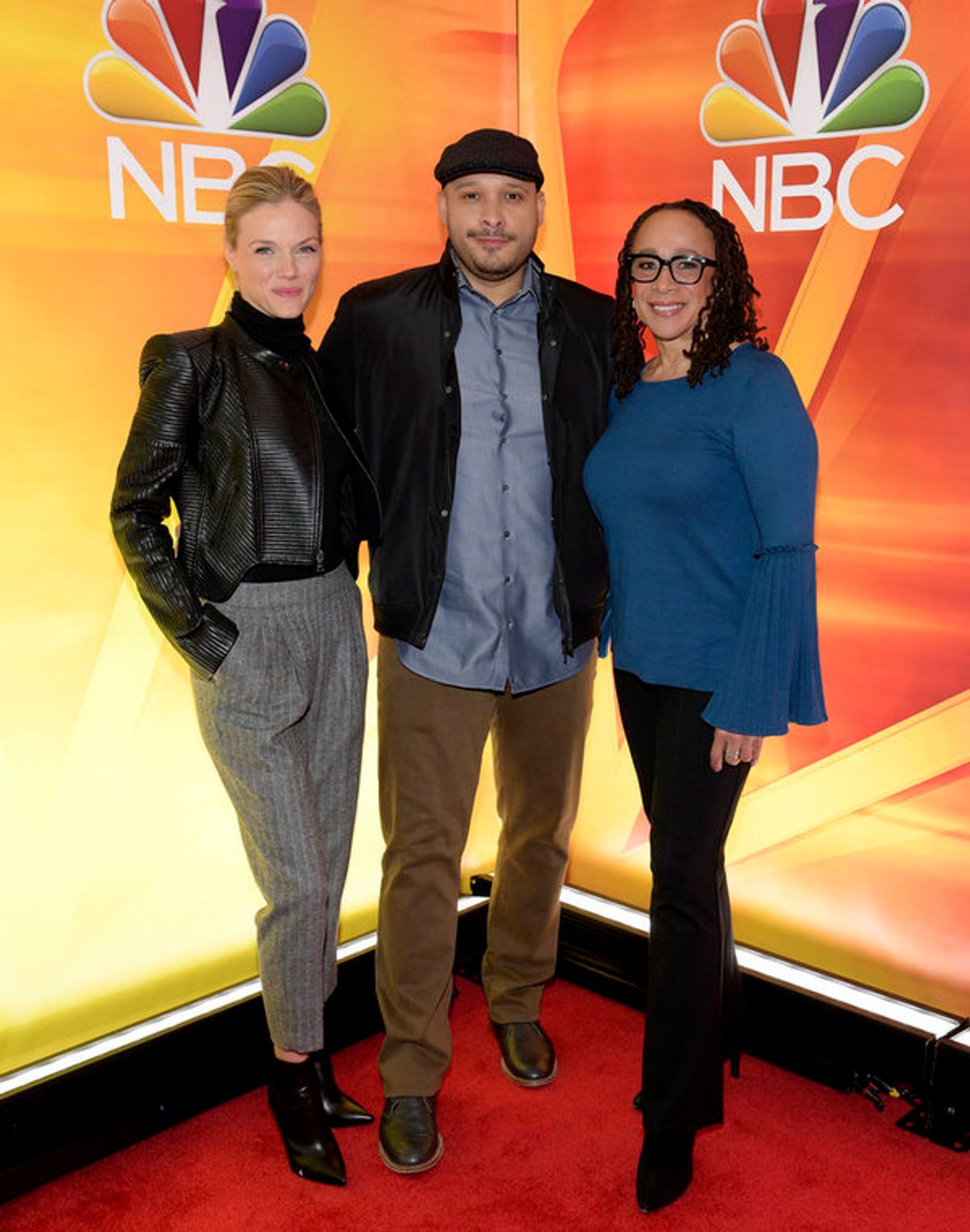 Tracy Spiridakos, 'Chicago P.D.'on NBC; Joe Minoso, 'Chicago Fire' on NBC; S. Epatha Merkerson, 'Chicago Med' on NBC at 