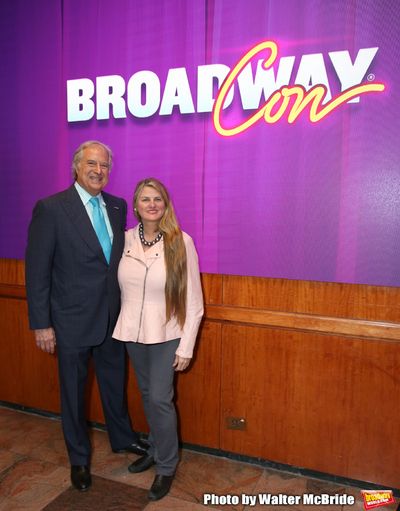 Stewart F. Lane and Bonnie Comley from BroadwayHD  Photo