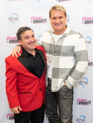 Carlos Lopez and Jeff Calhoun @ BroadwayWorld Carlos Lopez and Jeff Calhoun Photo