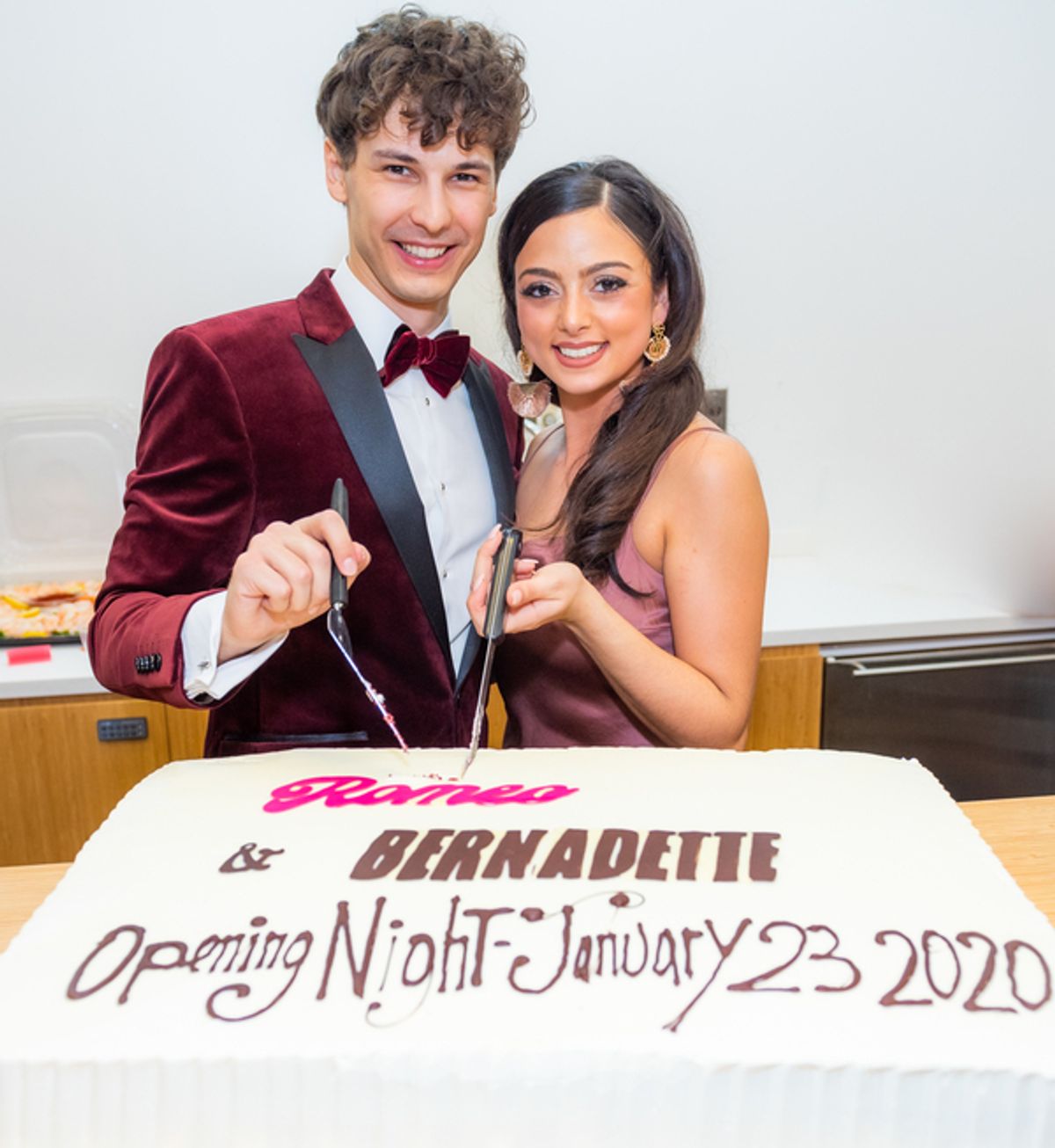 Nikita Burshteyn and Anna Kostakis at 