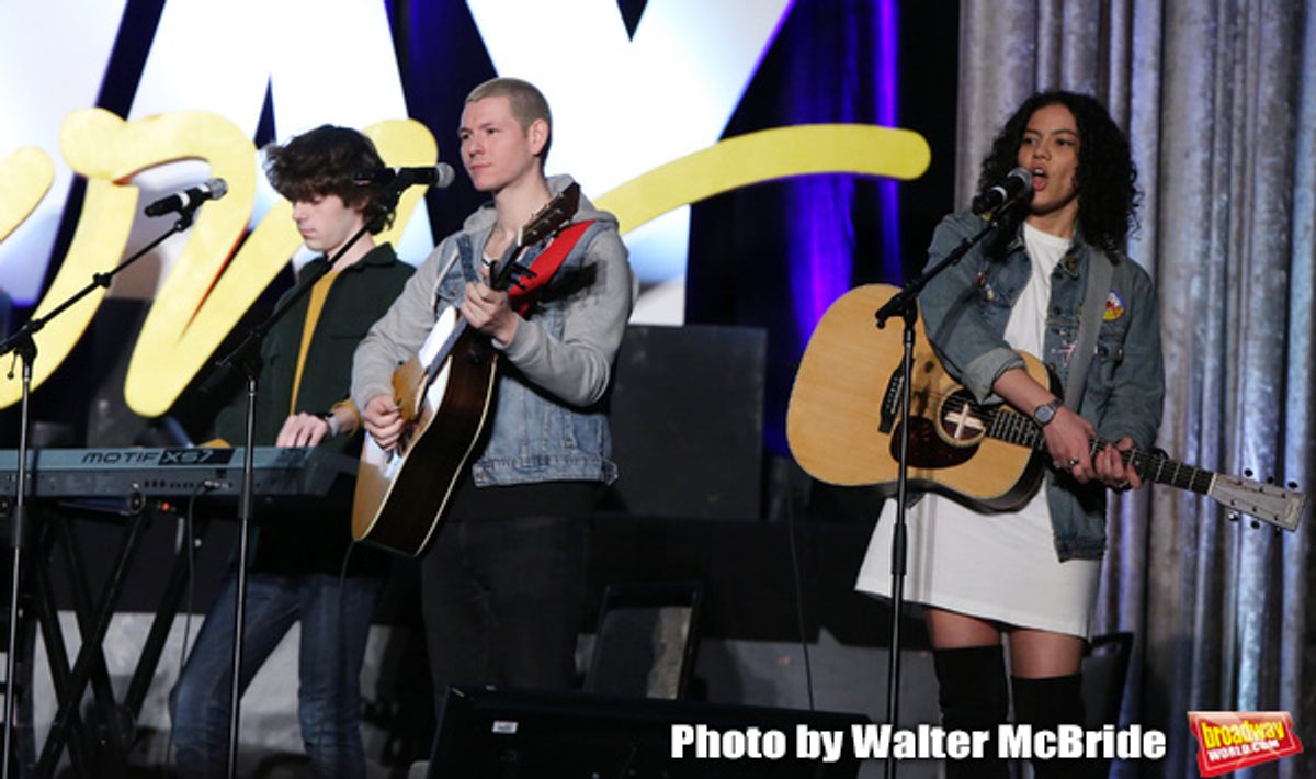 Johnny Newcomb and Skyler Volpe from “Sing Street - A Musical” at 