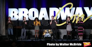 Sean Allan Krill, Logan Hart, Celia Rose Gooding, Derek Klena, Kathryn Gallager and E Photo
