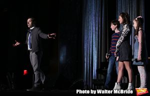 Rob McCure, Jake Ryan Flynn, Analise Scarpaci and Avery Sell from “Mrs Doubtfire” Photo