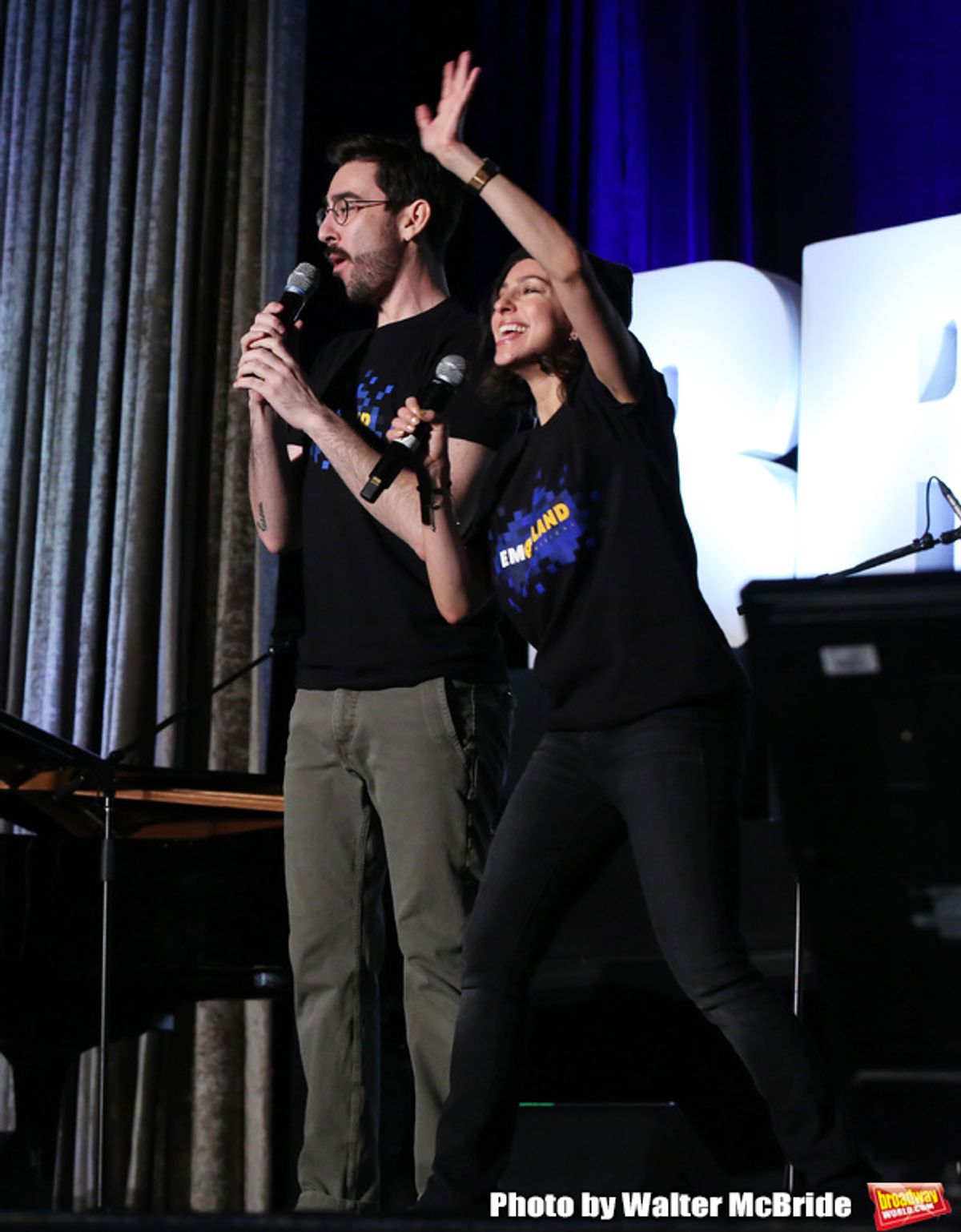 Max Crumm and Laura Schein from “Emojiland”  at 