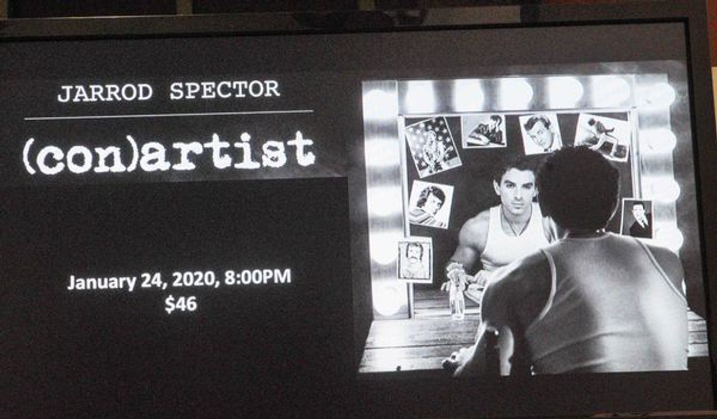 Photo Coverage: Jarrod Spector Brings (con)artist to Essey Campus Theatre  Image