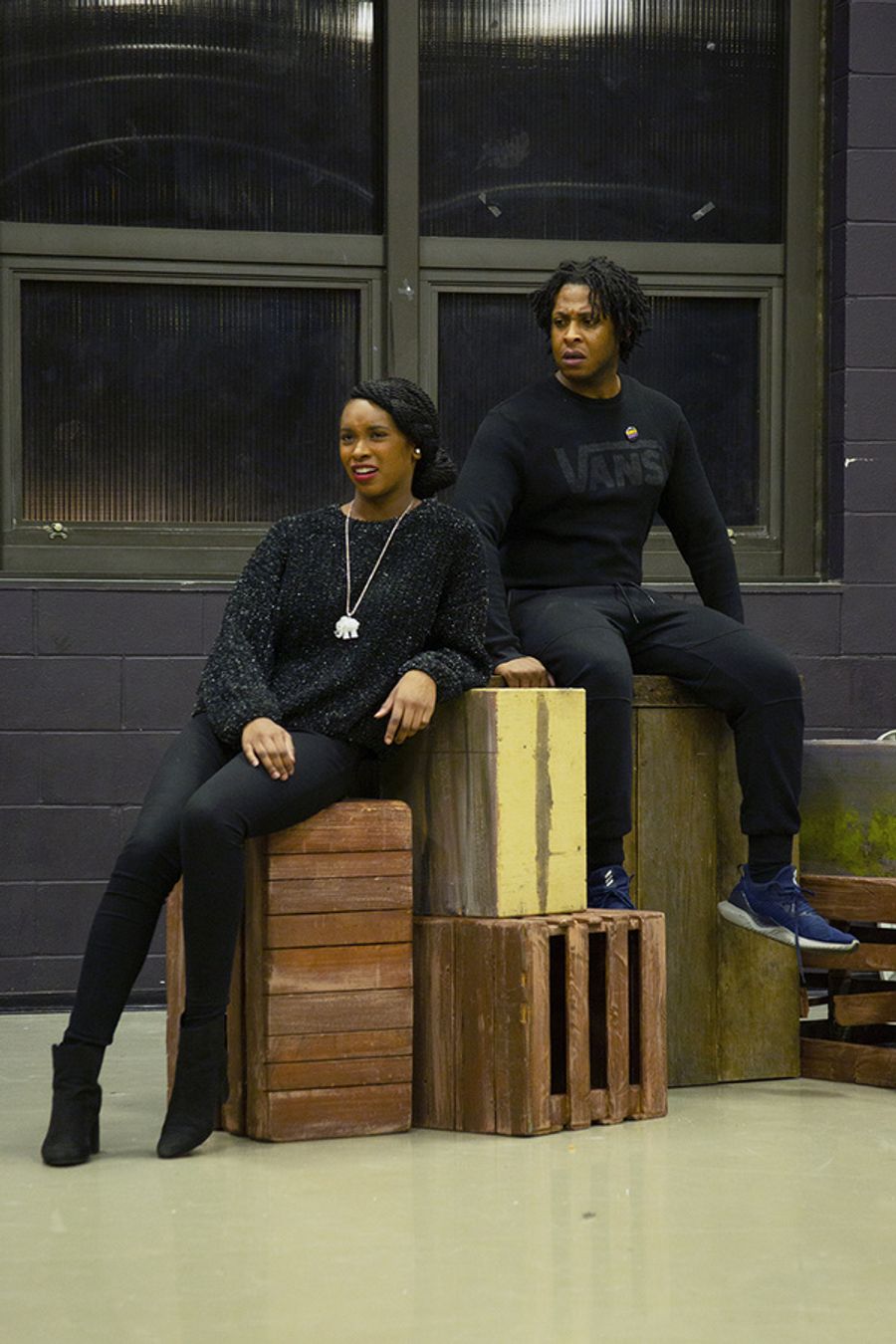 Photo Flash: In Rehearsal With Titan Theatre Company's THE AFRICAN COMPANY PRESENTS: RICHARD III Image