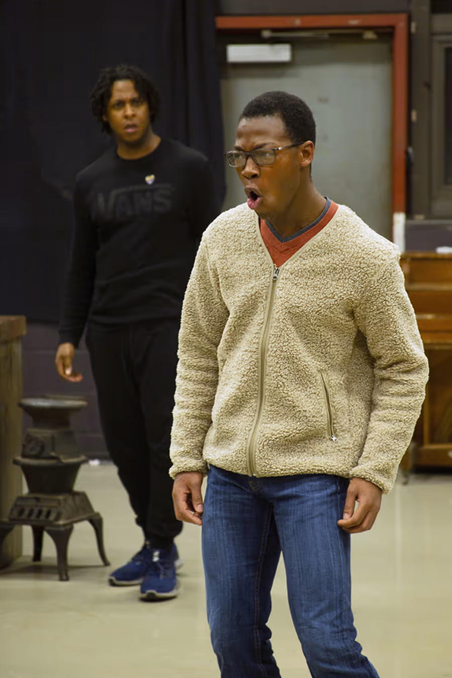 Photo Flash: In Rehearsal With Titan Theatre Company's THE AFRICAN COMPANY PRESENTS: RICHARD III Image
