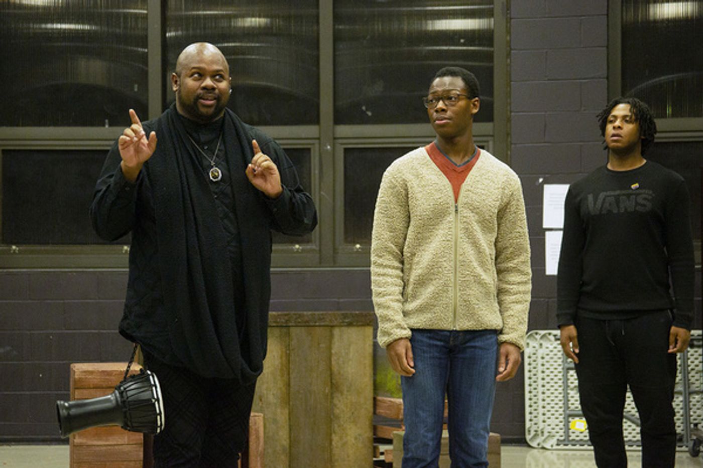 Photo Flash: In Rehearsal With Titan Theatre Company's THE AFRICAN COMPANY PRESENTS: RICHARD III  Image