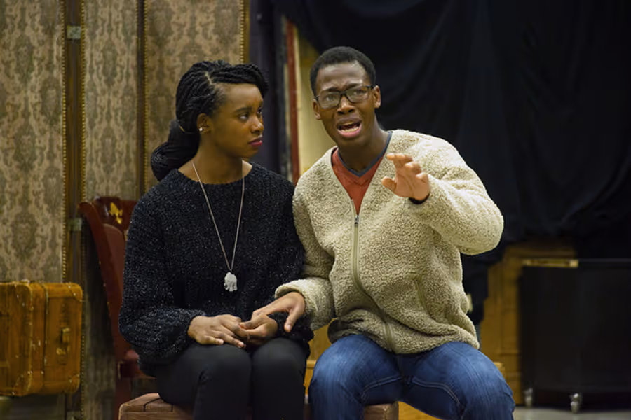 Photo Flash: In Rehearsal With Titan Theatre Company's THE AFRICAN COMPANY PRESENTS: RICHARD III Image