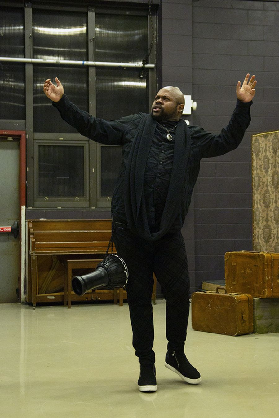 Photo Flash: In Rehearsal With Titan Theatre Company's THE AFRICAN COMPANY PRESENTS: RICHARD III Image