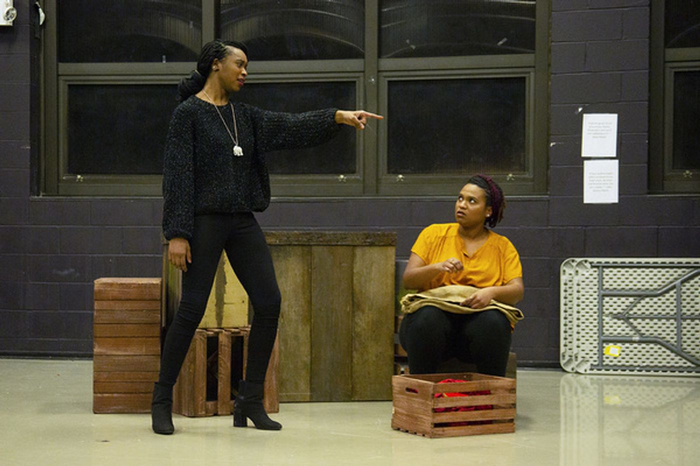 Photo Flash: In Rehearsal With Titan Theatre Company's THE AFRICAN COMPANY PRESENTS: RICHARD III  Image