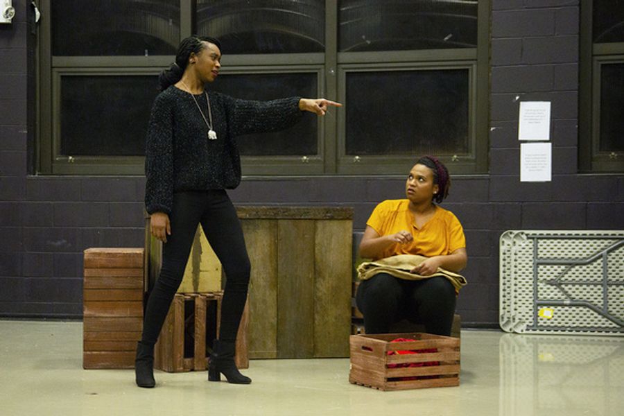 Photo Flash: In Rehearsal With Titan Theatre Company's THE AFRICAN COMPANY PRESENTS: RICHARD III Image