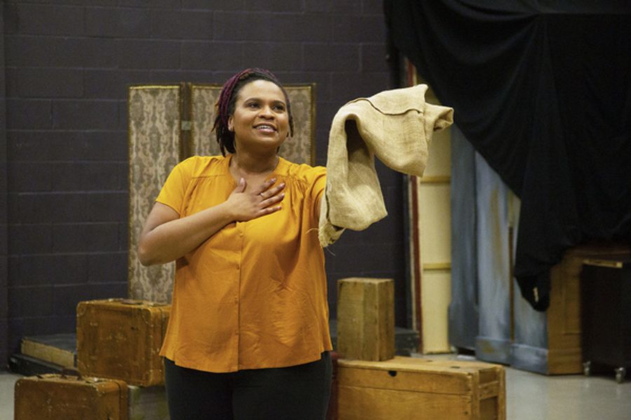 Photo Flash: In Rehearsal With Titan Theatre Company's THE AFRICAN COMPANY PRESENTS: RICHARD III Image