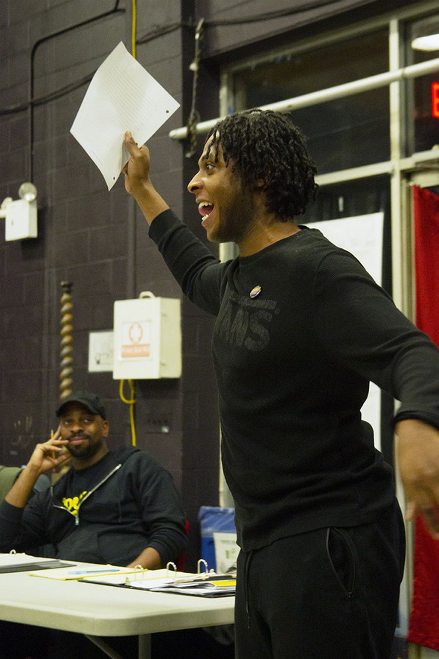 Photo Flash: In Rehearsal With Titan Theatre Company's THE AFRICAN COMPANY PRESENTS: RICHARD III Image