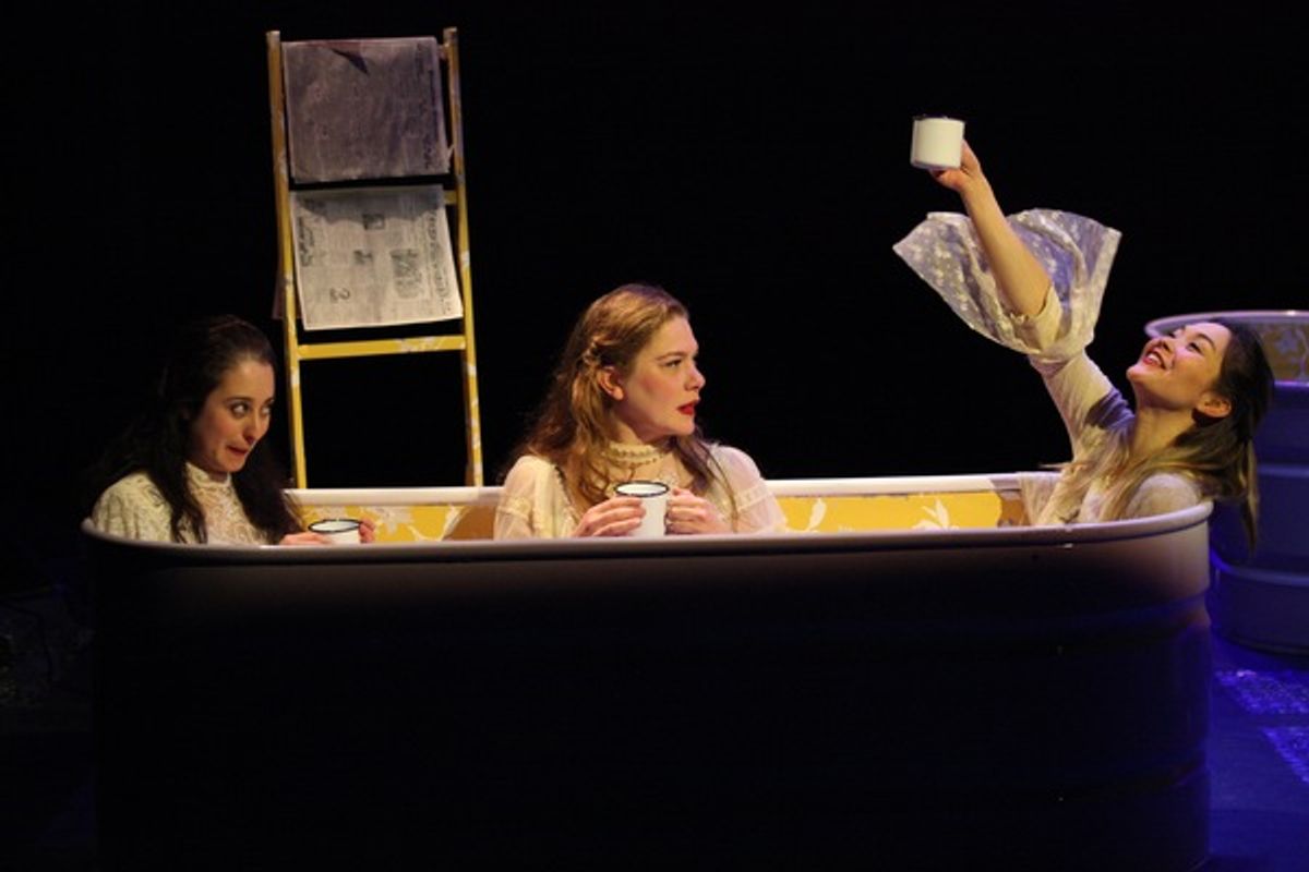 Rachel Claire, Jessie Datino, Lisa Helmi Johanson at 