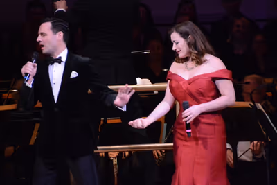 Max von Essen and Laura Michelle Kelly Photo