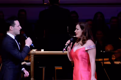 Max von Essen and Laura Michelle Kelly Photo