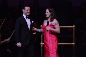 Max von Essen and Laura Michelle Kelly @ BroadwayWorld Max von Essen and Laura Michelle Kelly Photo