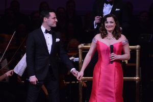 Max von Essen and Laura Michelle Kelly @ BroadwayWorld Max von Essen and Laura Michelle Kelly Photo