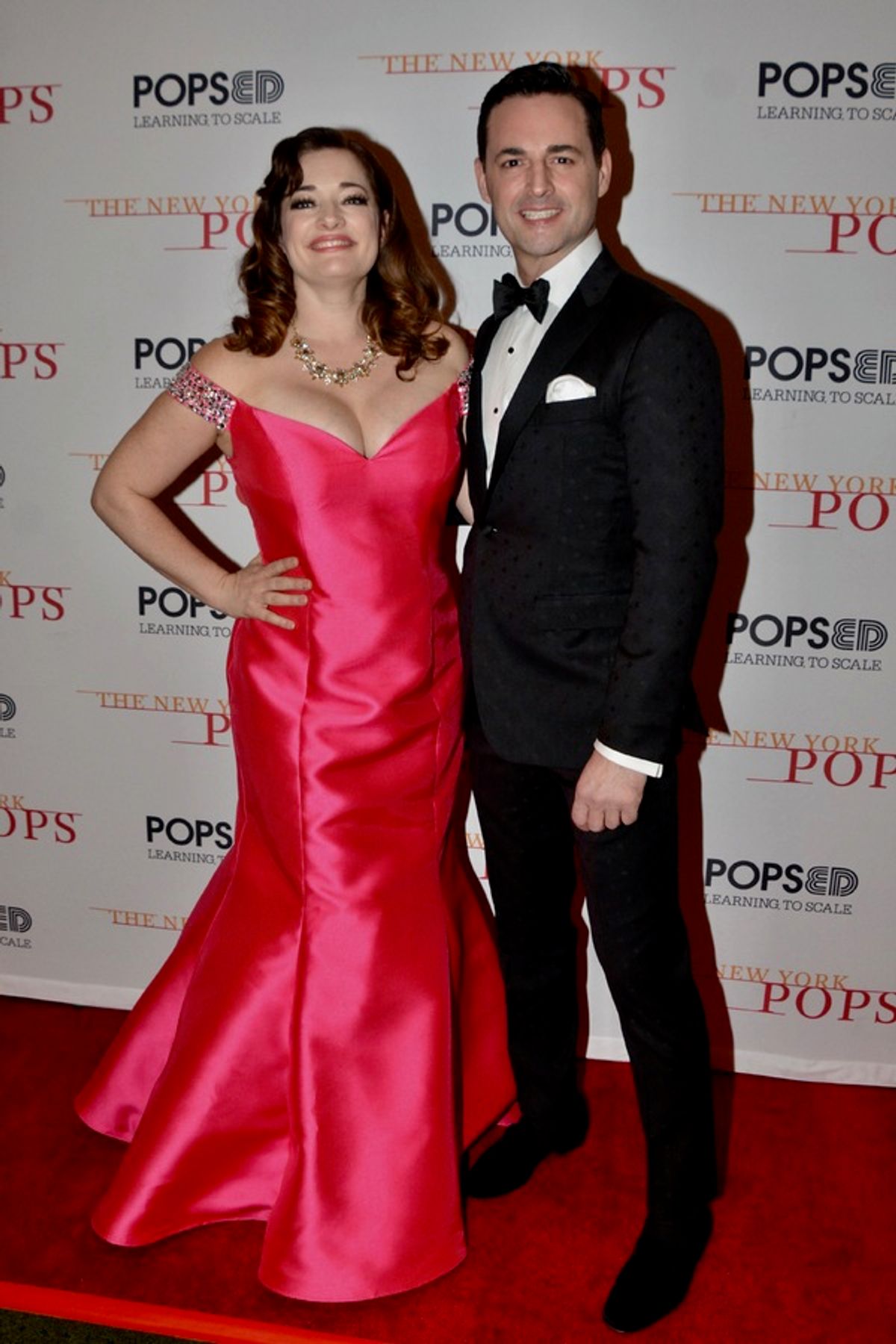 Laura Michelle Kelly and Max von Essen at 