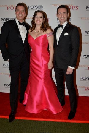 Steven Reineke, Laura Michelle Kelly and Max von Essen @ BroadwayWorld Steven Reineke, Laura Michelle Kelly and Max von Essen Photo