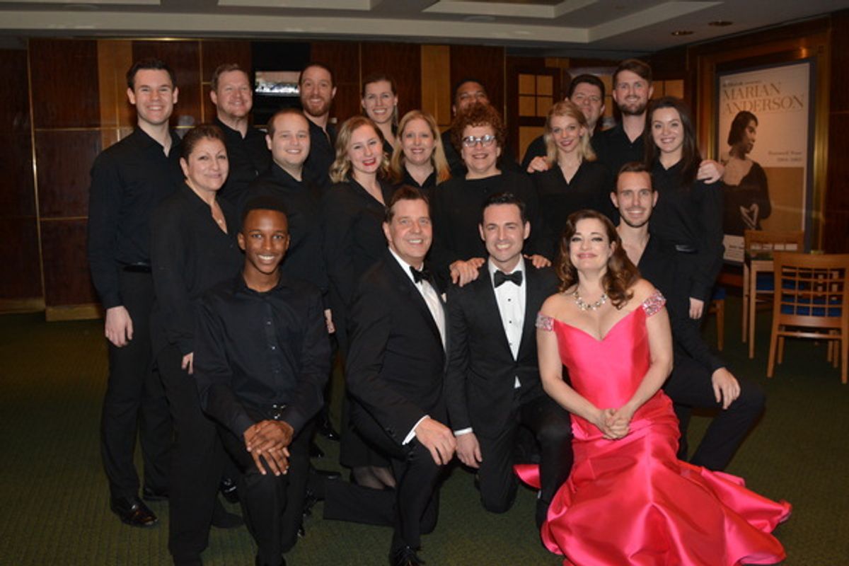 Steven Reneke, Max von Essen, Laura Michele Kelly, Judith Clurman and members of Essential Voices USA that includes- at 