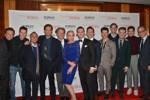 Jim Caruso, Luke Hawkins, Robert Horn, Colin Hanlon, William Ivey Long, Julie Halston, Max von Essen, Mike Doyle, Adam Fleming, Frank Dilella, Tony Marion, Nick Adams and Billy Stritch @ BroadwayWorld Jim Caruso, Luke Hawkins, Robert Horn, Colin Hanlon, William Ivey Long, Julie Halston Photo