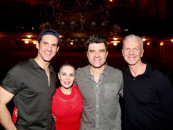 John Riddle, Eryn LeCroy, Meghan Picerno, Ben Crawford and Musical Supervisor David C Photo