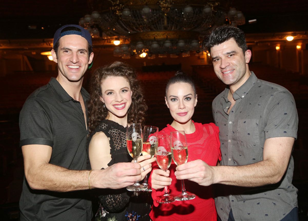 John Riddle, Eryn LeCroy, Meghan Picerno and Ben Crawford  at 