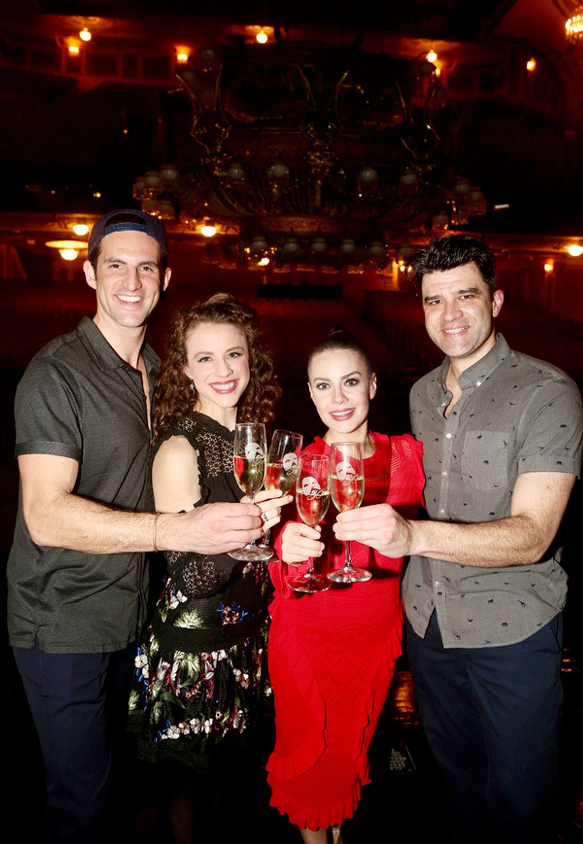 John Riddle, Eryn LeCroy, Meghan Picerno and Ben Crawford  at 