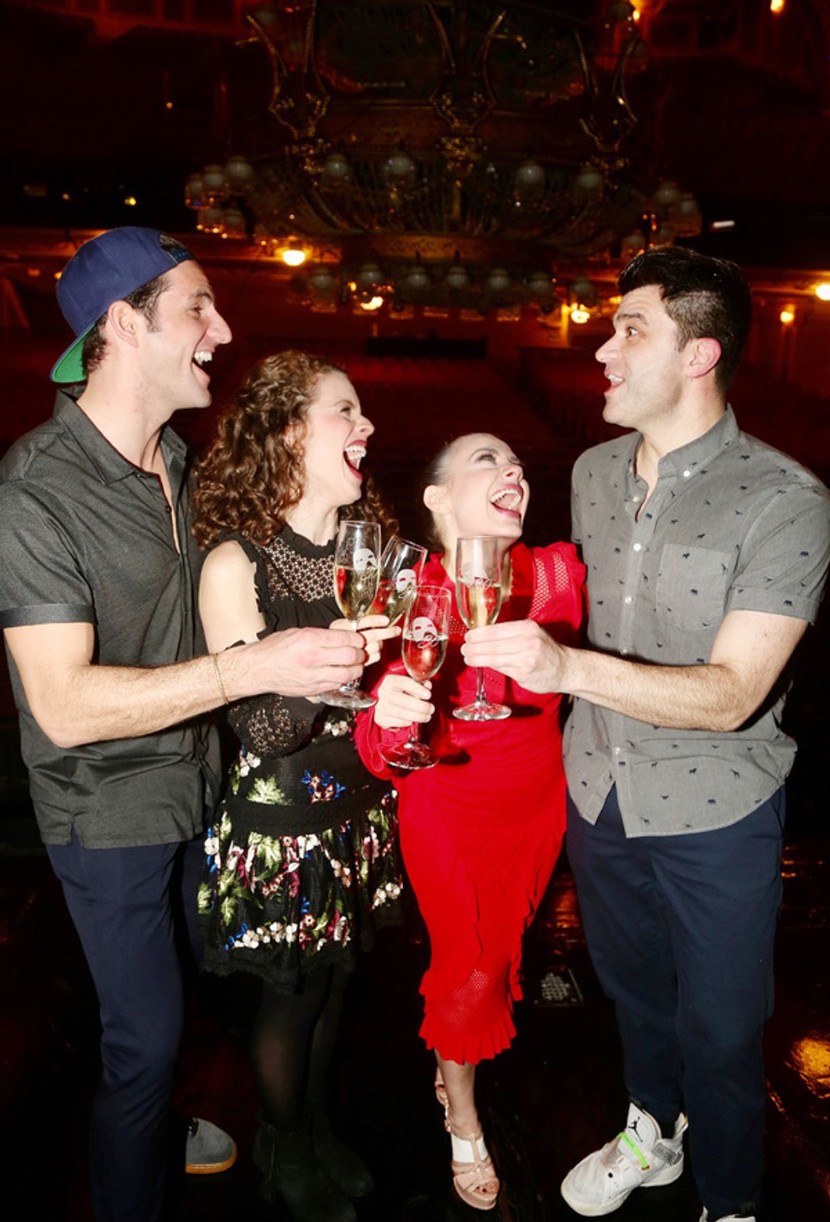 John Riddle, Eryn LeCroy, Meghan Picerno and Ben Crawford  at 