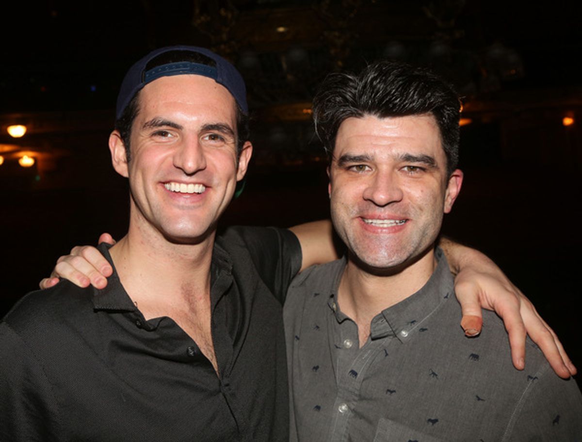 John Riddle and Ben Crawford  at 