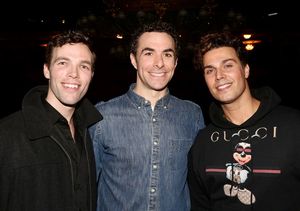 Tyler Myles Huseman, Justin Peck and Kfir @ BroadwayWorld Tyler Myles Huseman, Justin Peck and Kfir Photo