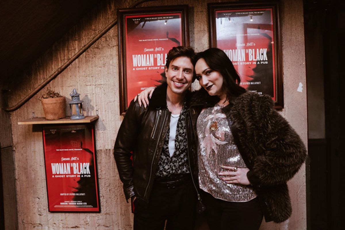 Nick Adams, Eden Espinosa at 