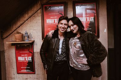 Nick Adams, Eden Espinosa Photo