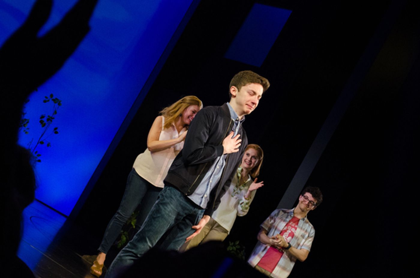 Photo Coverage: Andrew Barth Feldman and Alex Boniello Take Final Bows in DEAR EVAN HANSEN  Image