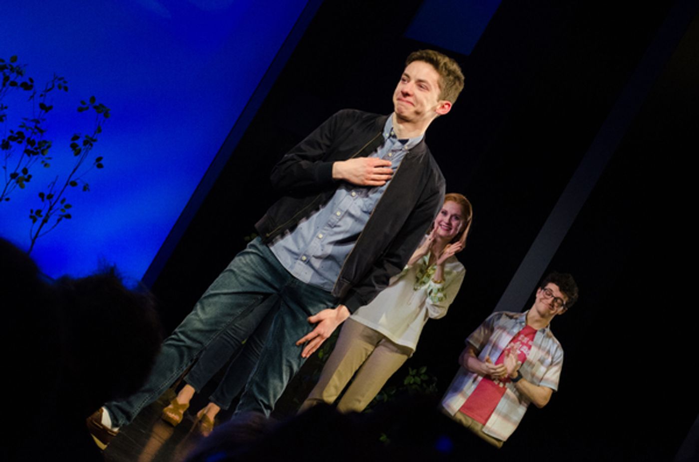 Photo Coverage: Andrew Barth Feldman and Alex Boniello Take Final Bows in DEAR EVAN HANSEN  Image