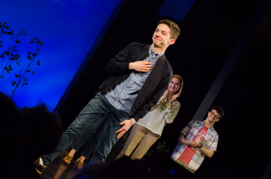 Photo Coverage: Andrew Barth Feldman and Alex Boniello Take Final Bows in DEAR EVAN HANSEN Image