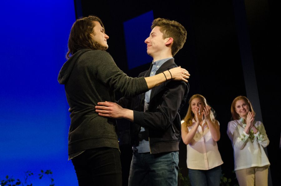 Photo Coverage: Andrew Barth Feldman and Alex Boniello Take Final Bows in DEAR EVAN HANSEN Image