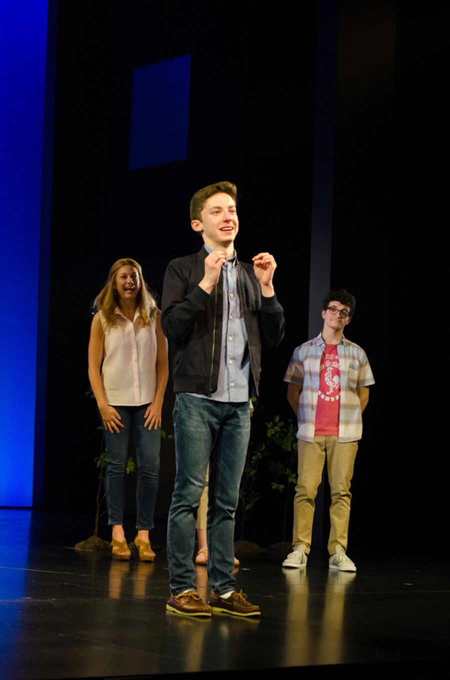 Photo Coverage: Andrew Barth Feldman and Alex Boniello Take Final Bows in DEAR EVAN HANSEN Image