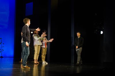 Andrew Barth Feldman and Jordan Fisher Photo
