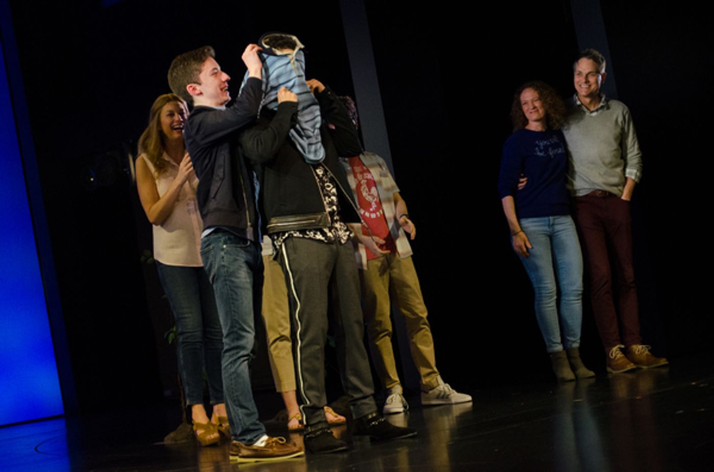 Photo Coverage: Andrew Barth Feldman and Alex Boniello Take Final Bows in DEAR EVAN HANSEN  Image