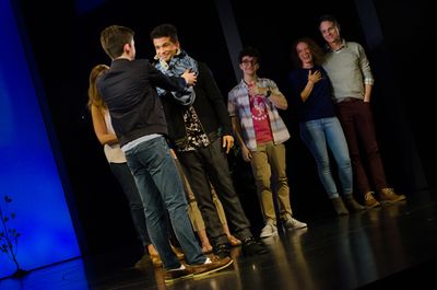 Andrew Barth Feldman and Jordan Fisher Photo