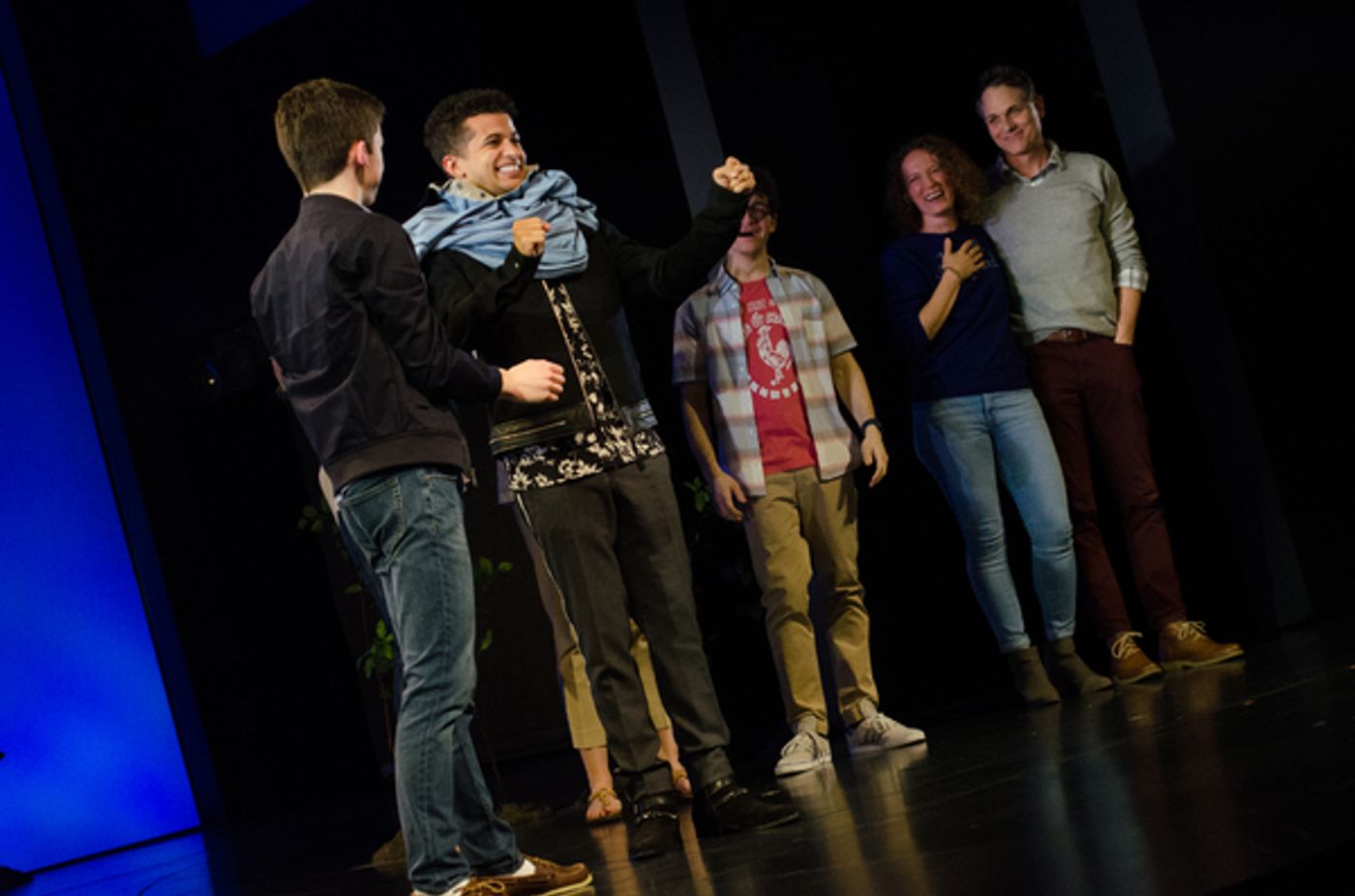 Photo Coverage: Andrew Barth Feldman and Alex Boniello Take Final Bows in DEAR EVAN HANSEN  Image