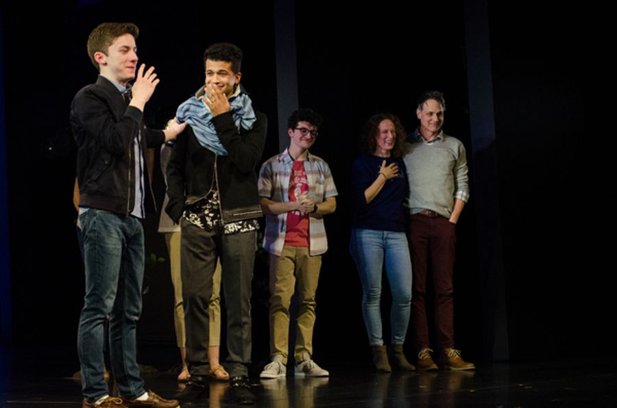 Photo Coverage: Andrew Barth Feldman and Alex Boniello Take Final Bows in DEAR EVAN HANSEN Image