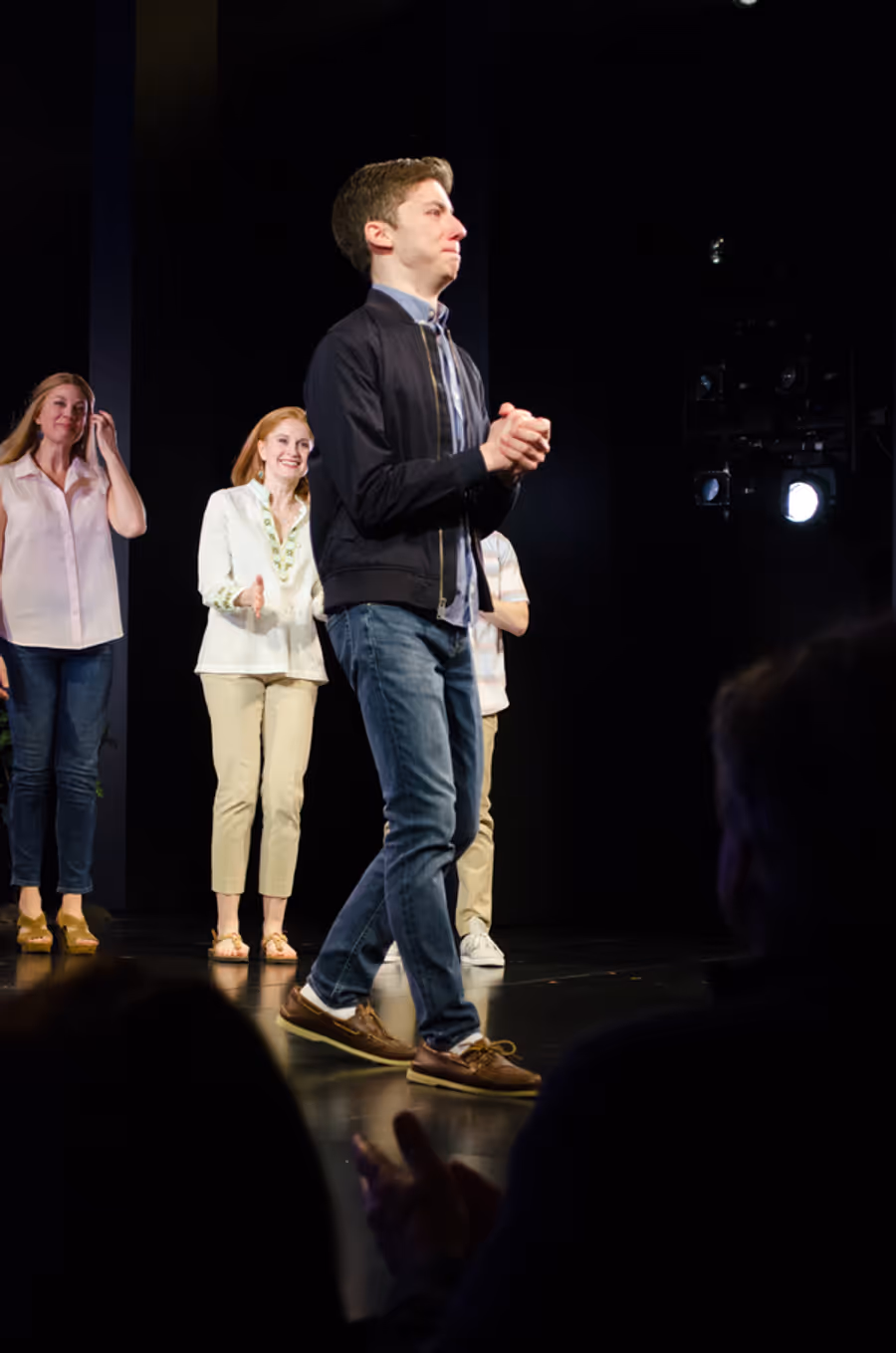 Photo Coverage: Andrew Barth Feldman and Alex Boniello Take Final Bows in DEAR EVAN HANSEN Image