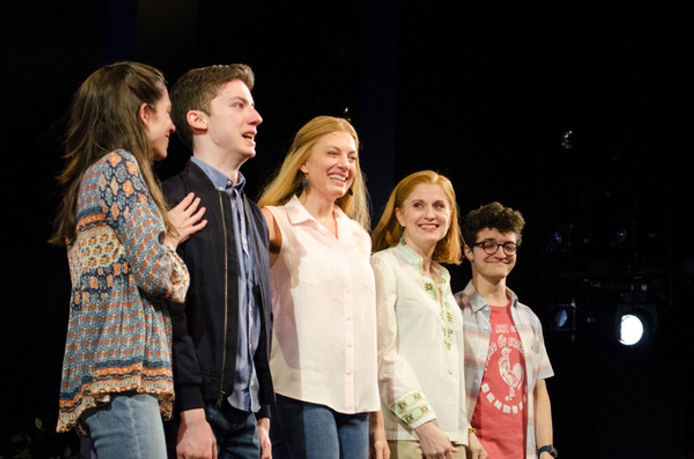 Photo Coverage: Andrew Barth Feldman and Alex Boniello Take Final Bows in DEAR EVAN HANSEN  Image